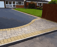 Image showing a tarmac driveway
