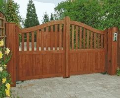 image showing some timber Garden Gates