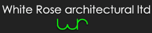 white rose architectural logo
